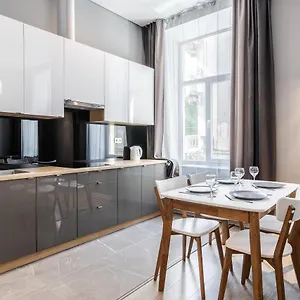  Апартаменты Inshiapartments On Popovycha Str 2 Украина